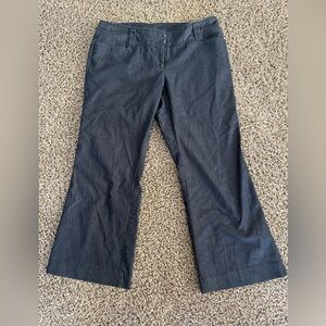 Cleo Wide Leg Chambray Pant